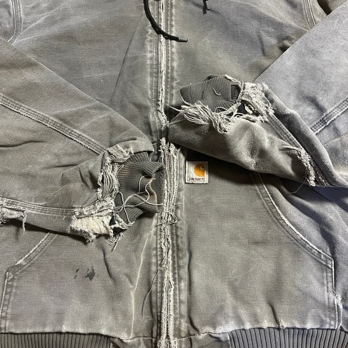 [L] 칼하트 US J130 덕 액티브 자켓 GVL 상품이미지4