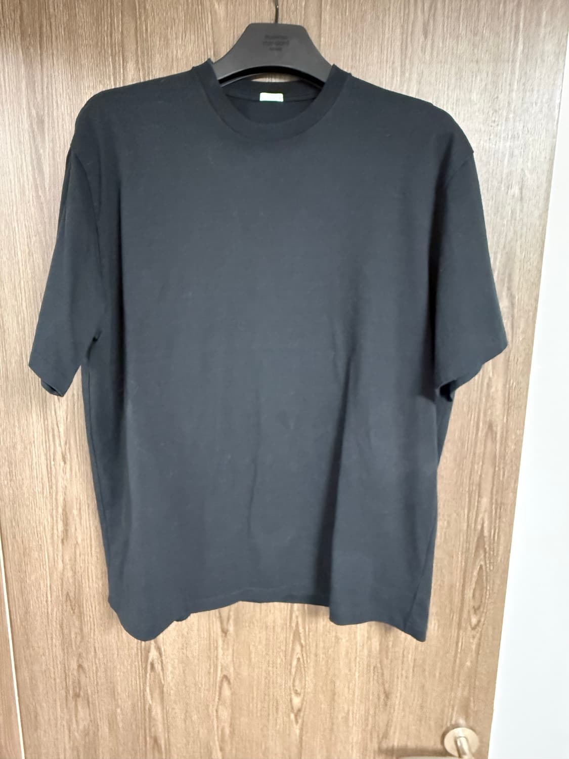 [3] A.presse 아프레쎄 25SS 헤비웨이트 티셔츠 블랙 상품이미지3