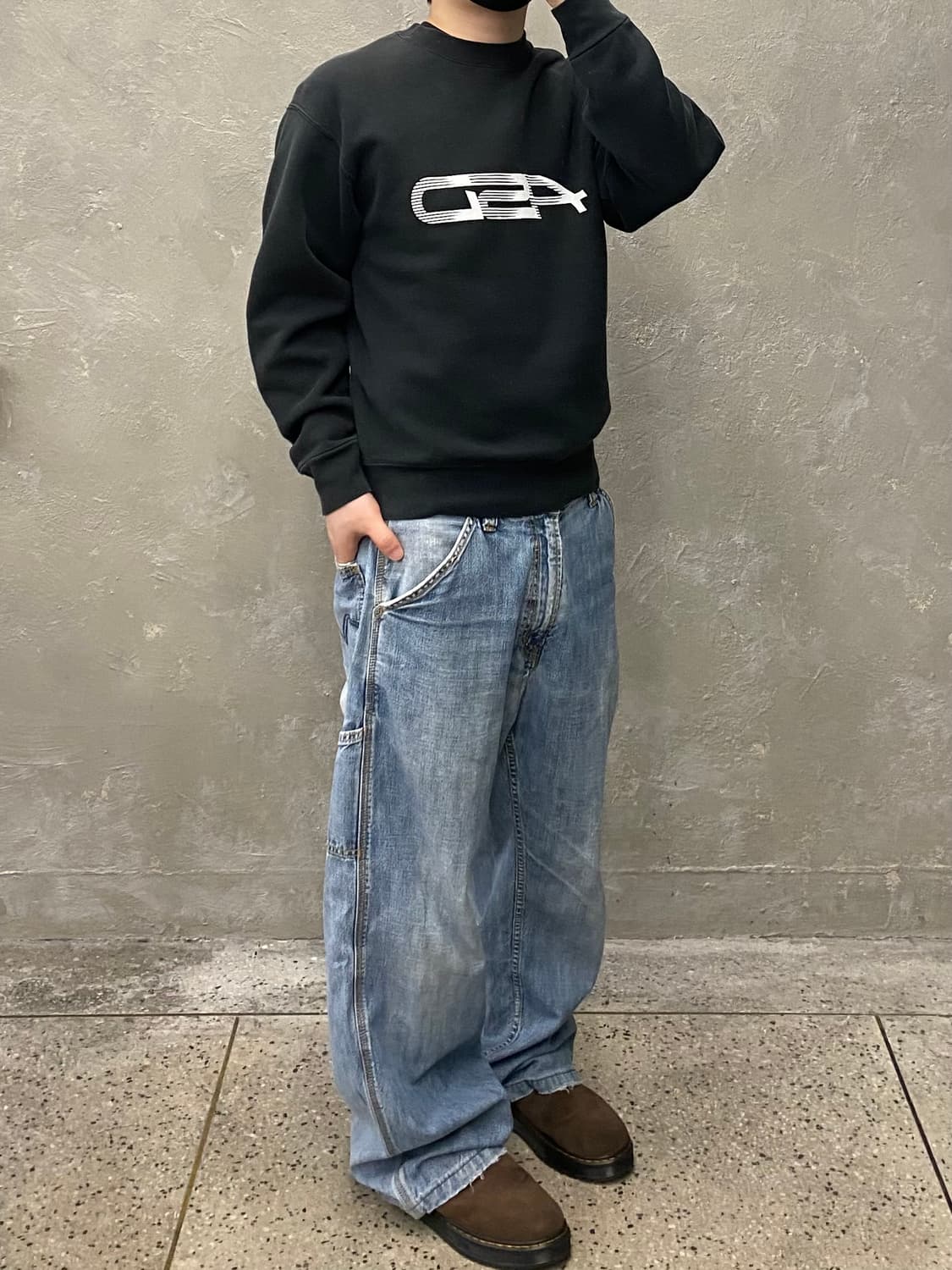 [M] 90s ASD USA 메이드 빈티지 스웻셔츠 상품이미지8