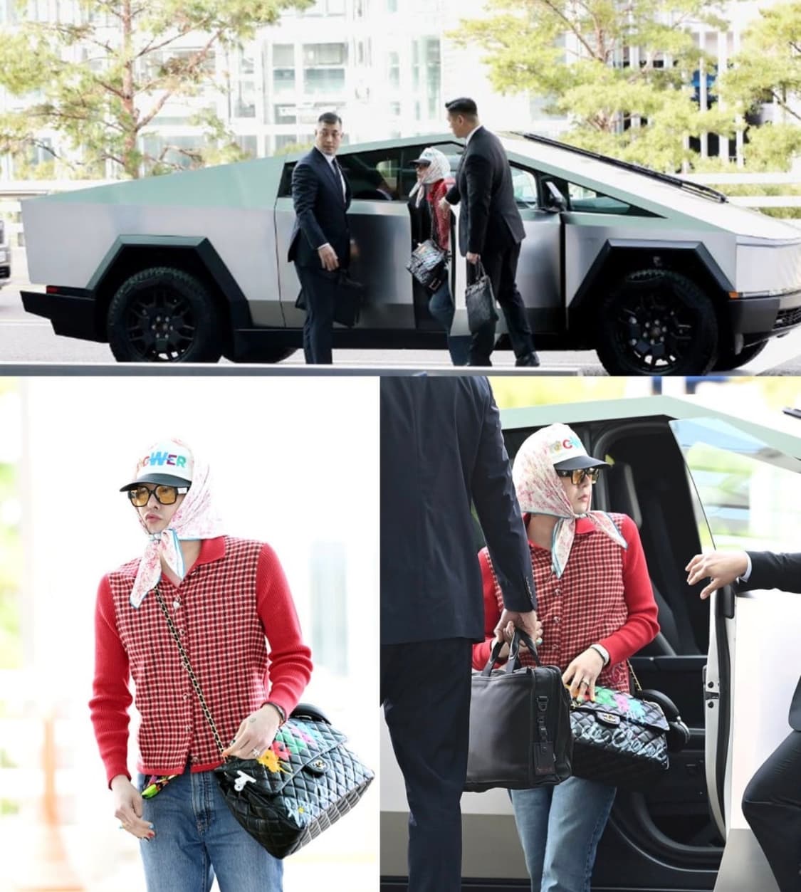 샤넬 클래식 캐비어 금장 맥시사이즈 상품이미지8