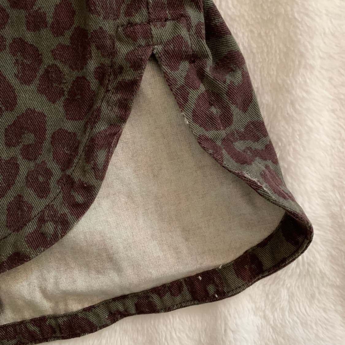 자라 ZARA 레오파드 루즈핏 셔츠 상품이미지9