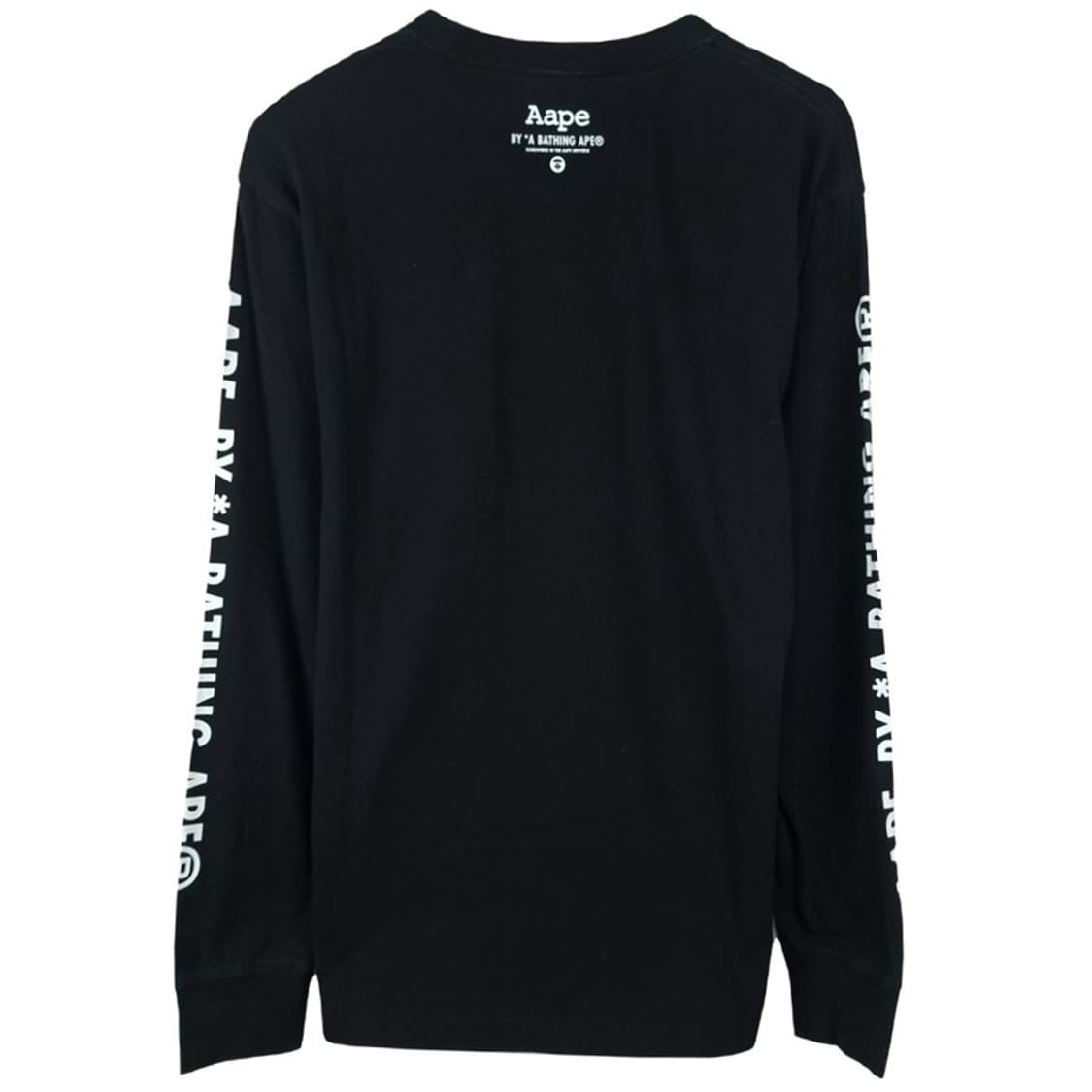 [베이프 에이프] 프린팅 롱슬리브 긴팔티 블랙 P01436 상품이미지3