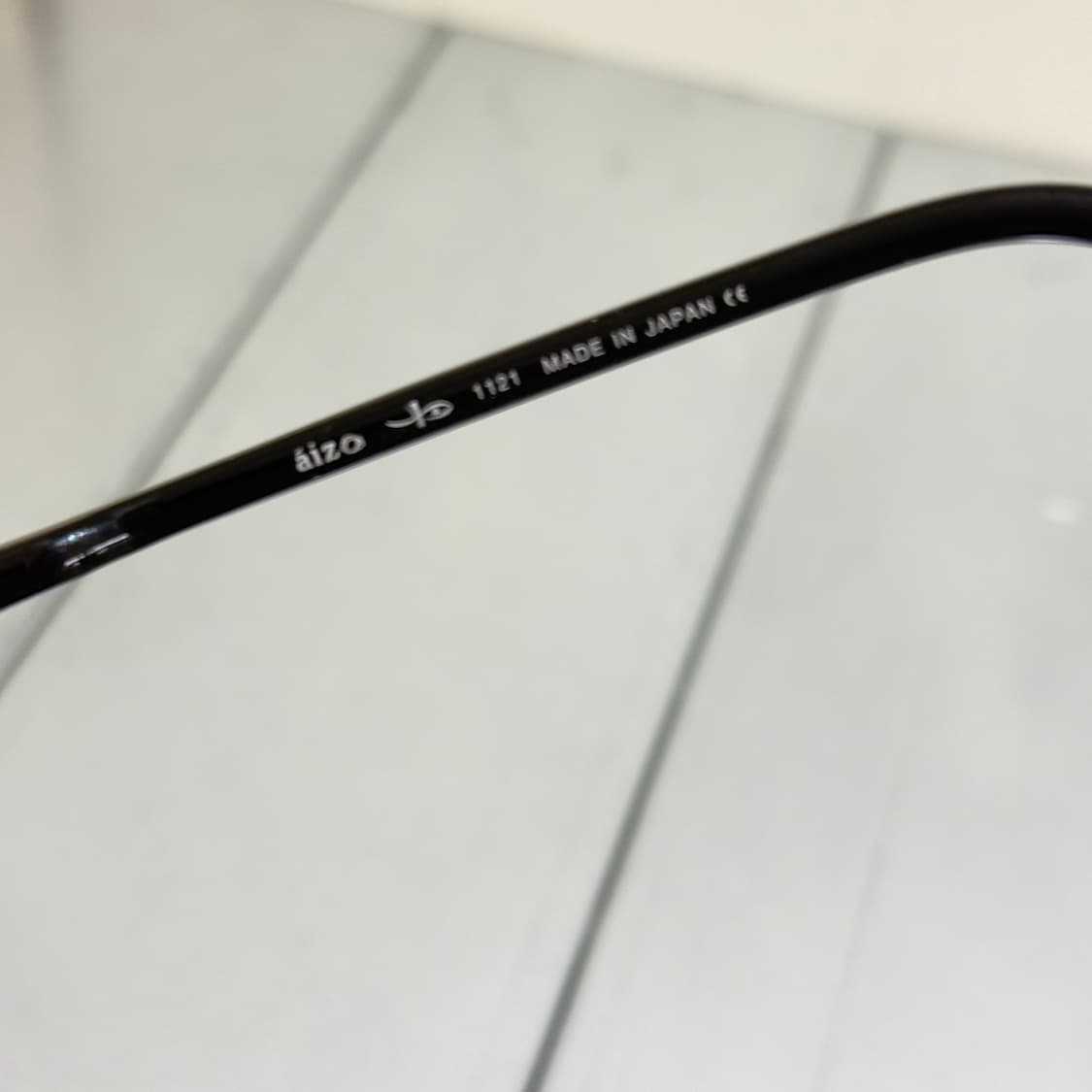 일제 작은 빈티지 긱시크 뿔테안경 상품이미지7