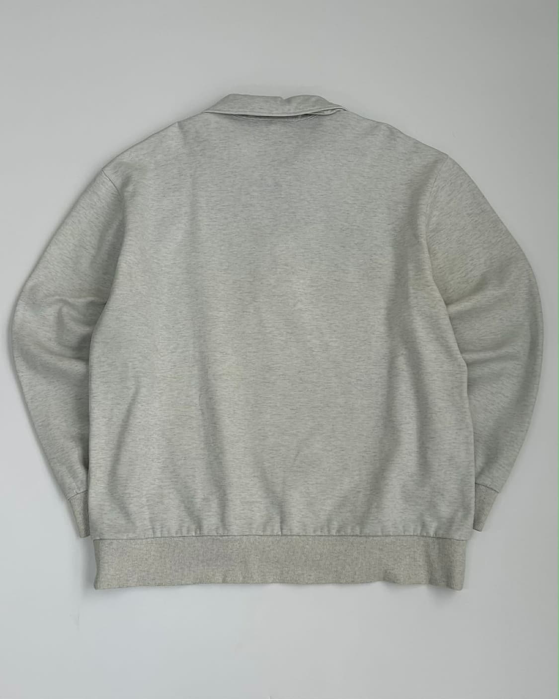 [105] 라코스테 하프집업 칼라 스웻 셔츠 라이트 그레이 상품이미지2