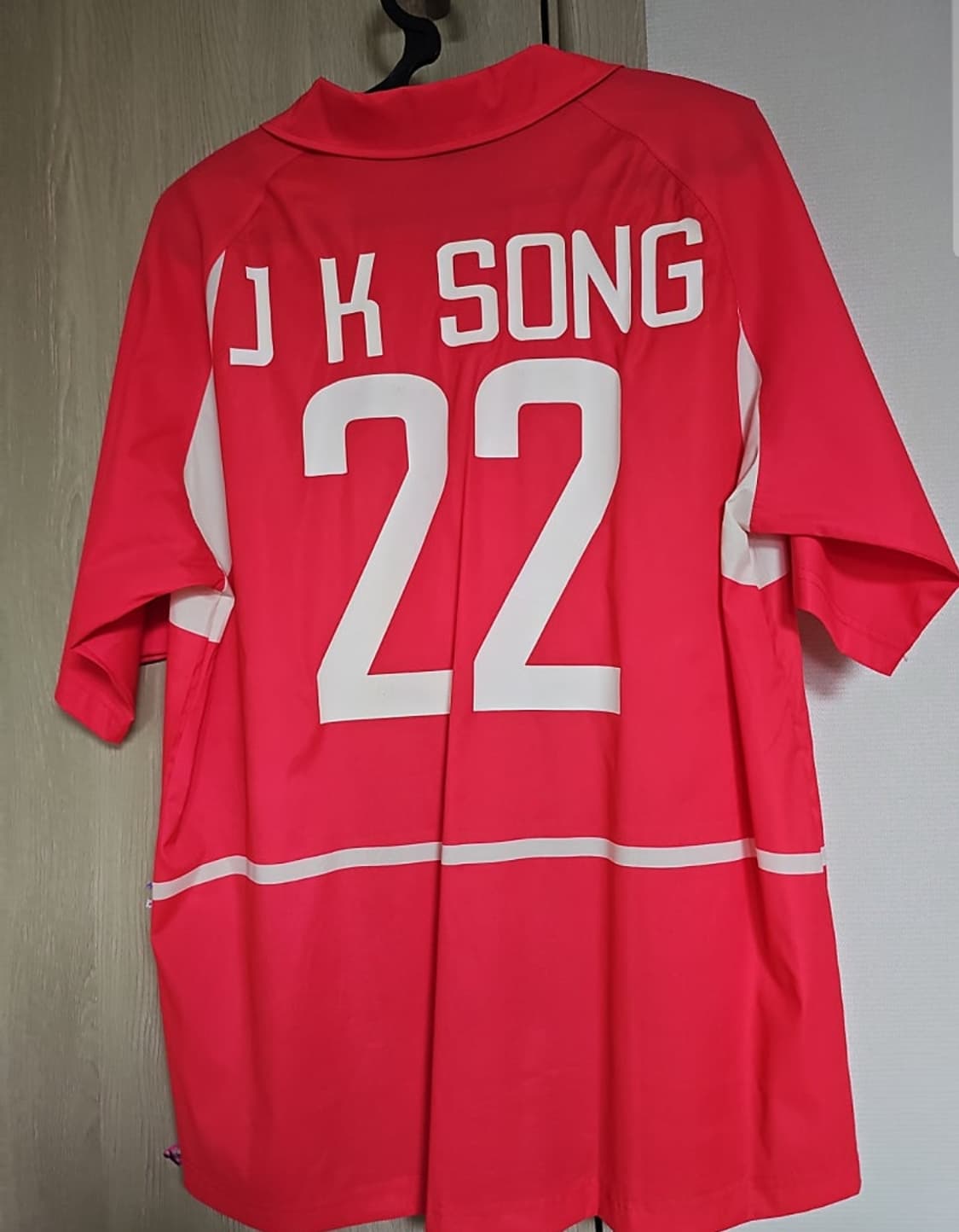 2002년 나이키 정품 대한민국 유니폼 축구 국대 유니폼 100 송중국  상품이미지3