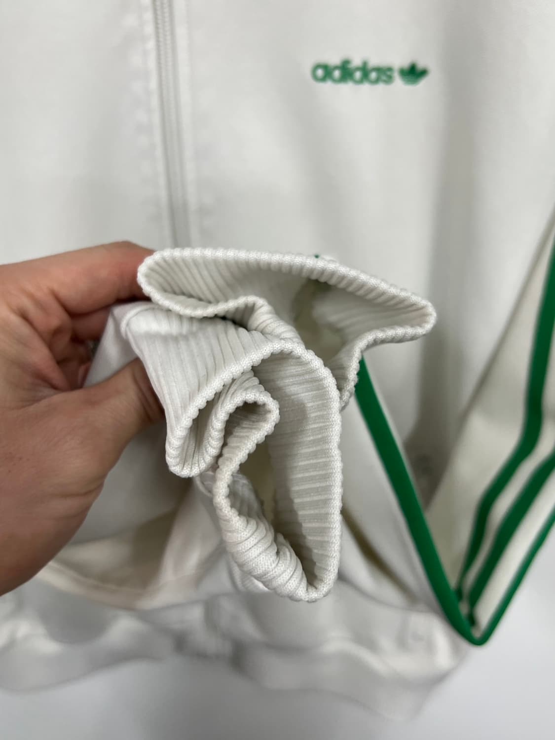 아디다스 흰초 베켄바우어 트랙 희귀 져지 상품이미지3