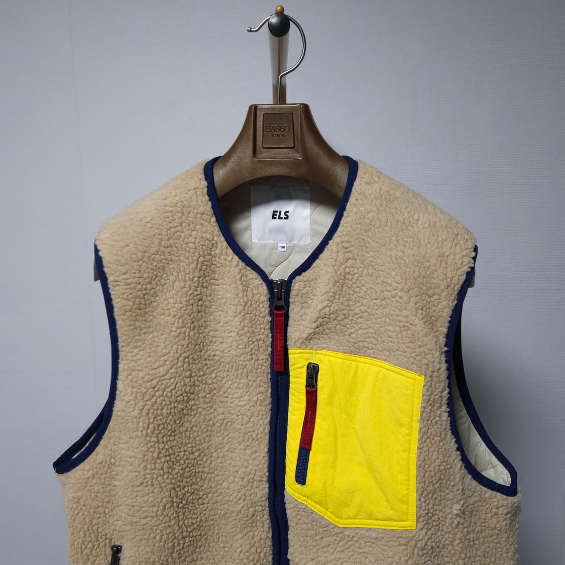 100 ) ELS 뽀글이 플리스 베스트 조끼 상품이미지2