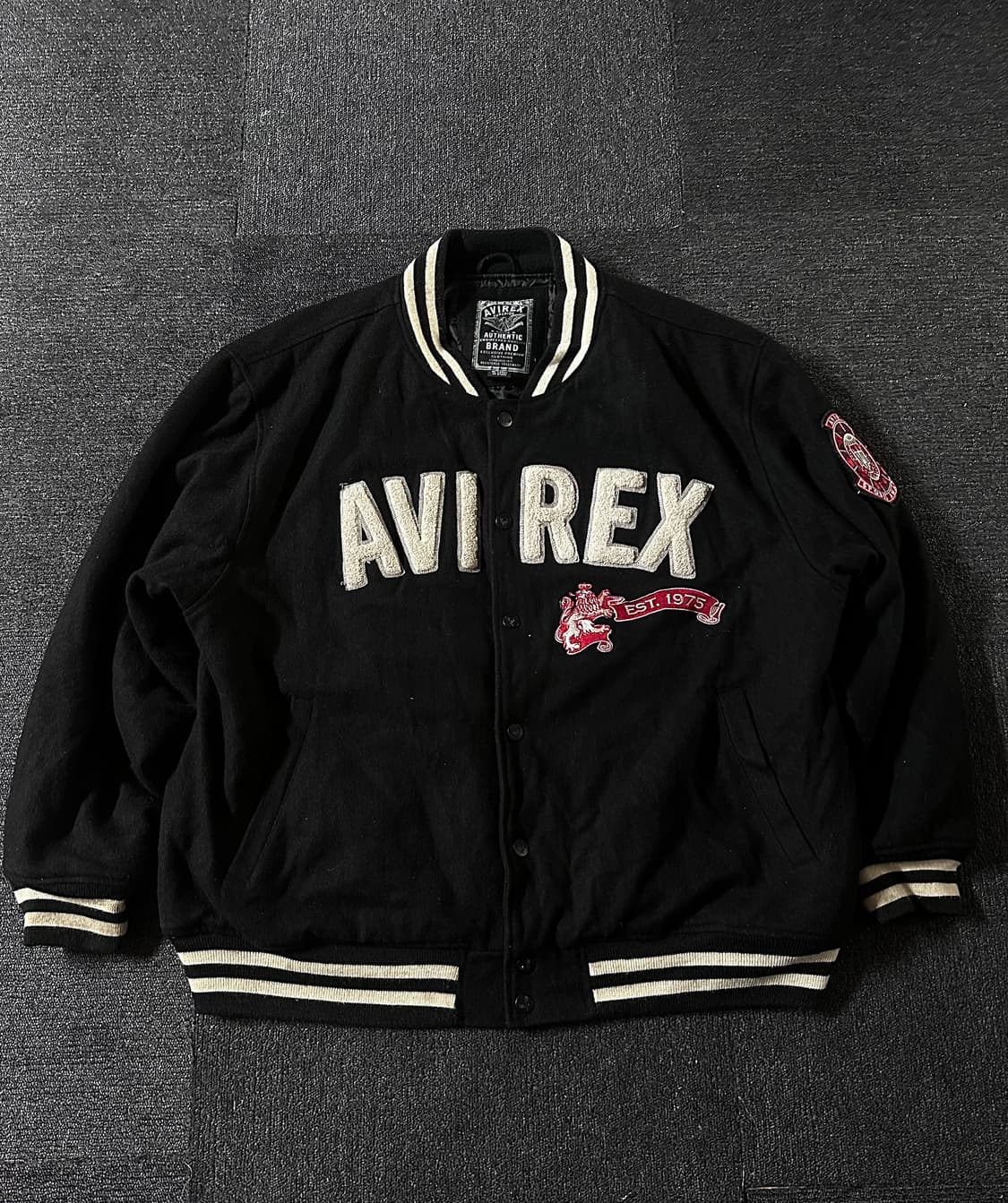 AVIREX 아비렉스 바시티 자켓 EST 1975 상품이미지1
