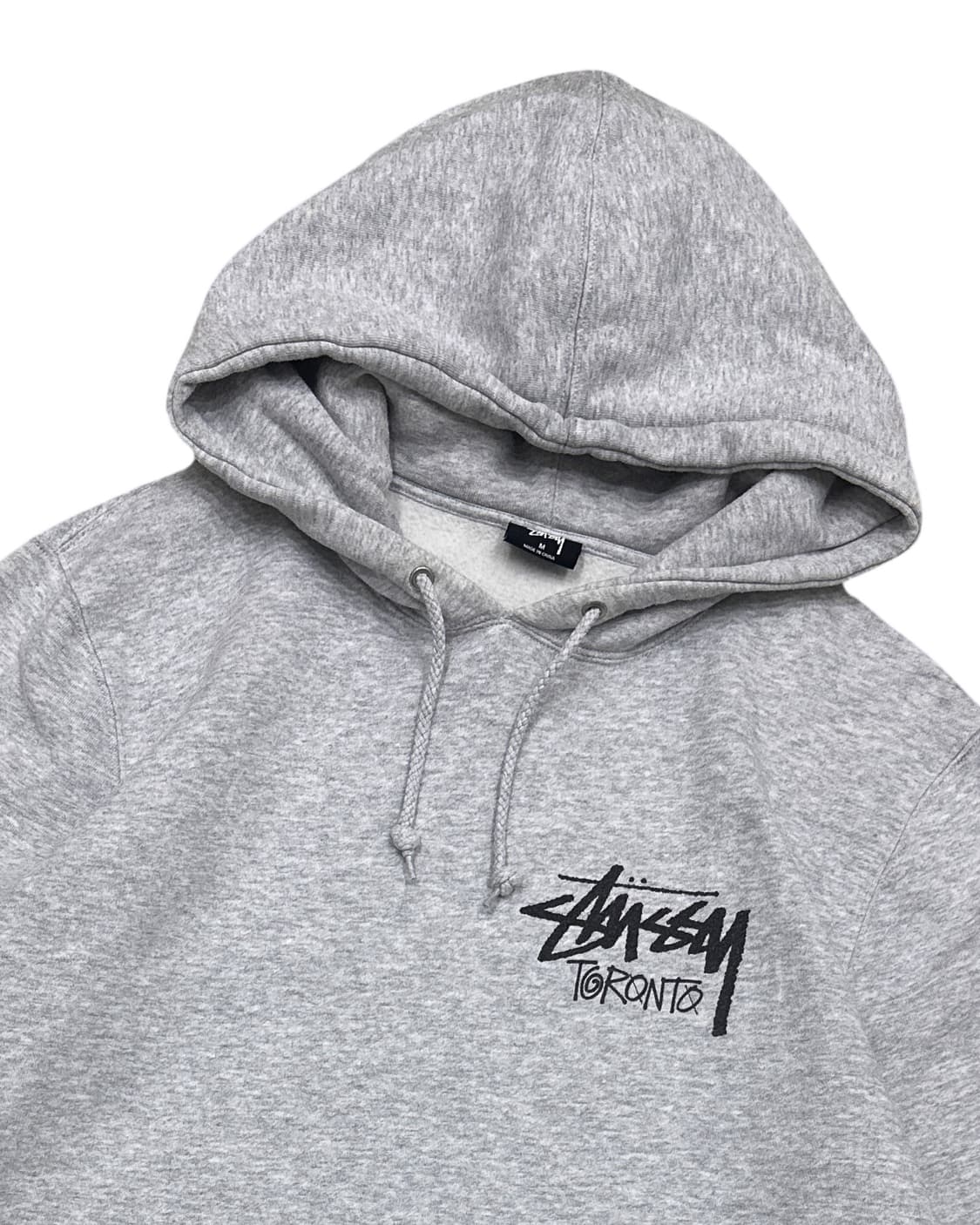 스투시 토론토 회색 후드티 상품이미지3