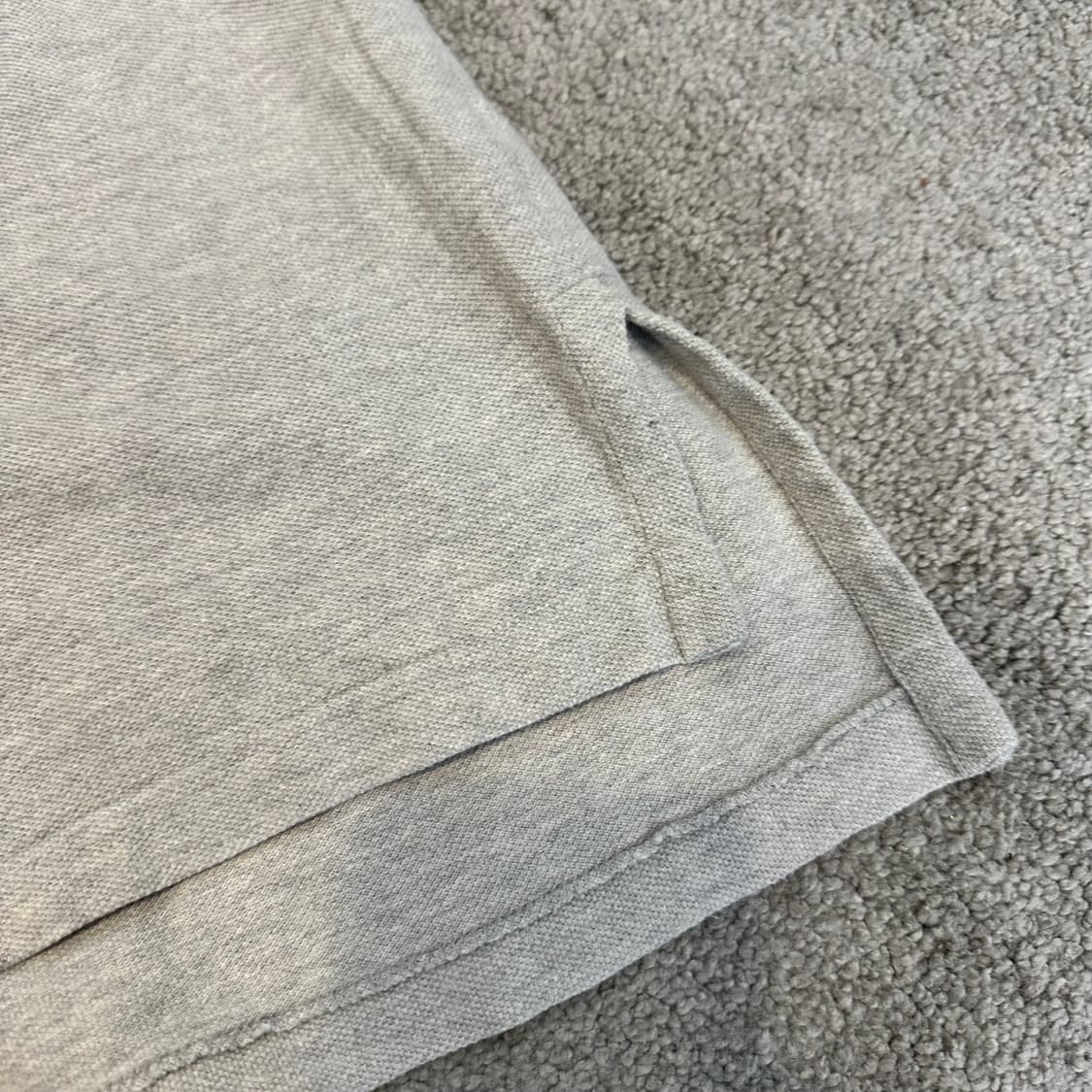 폴로 그레이 코튼 PK 반팔 셔츠L 상품이미지4