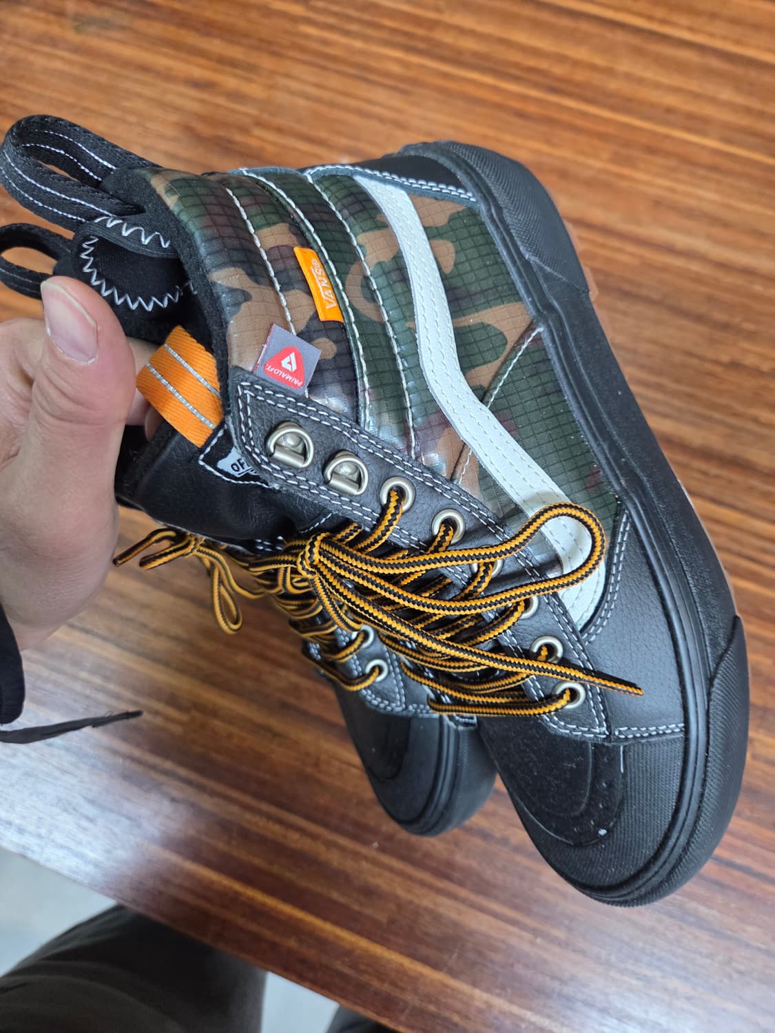 반스 스케이트 mte-2 안감기모 카모 하이 250 상품이미지7