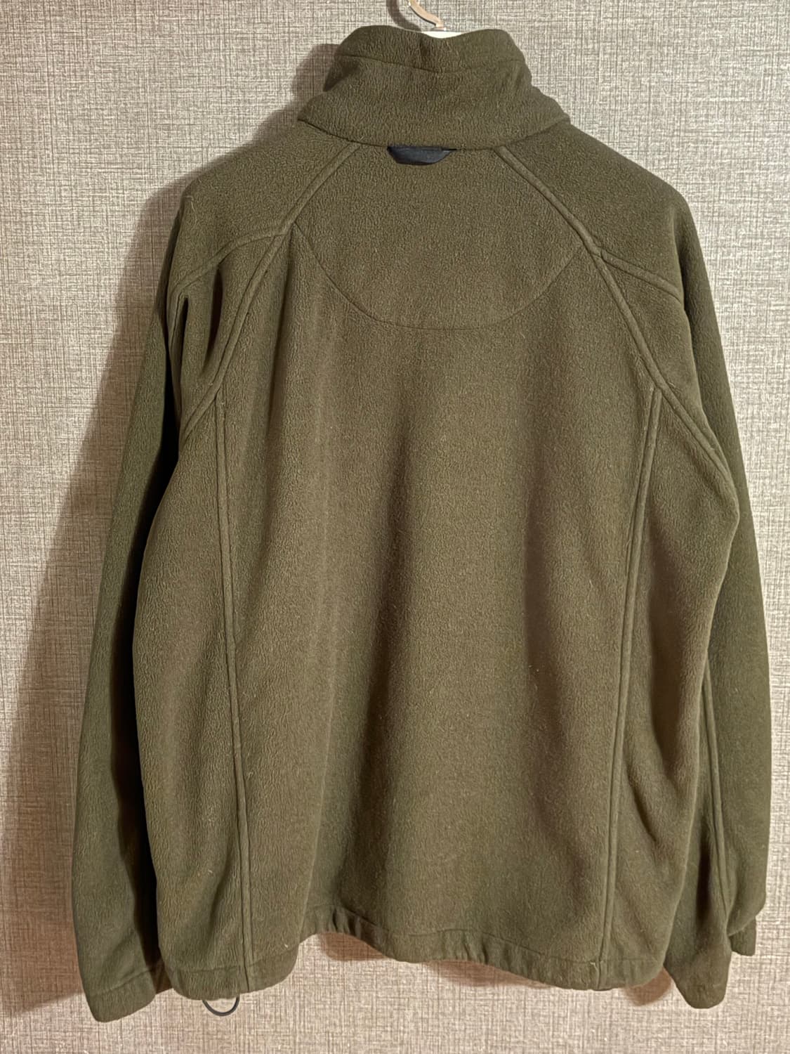 노스페이스 플리스 점퍼 M 카키 상품이미지2