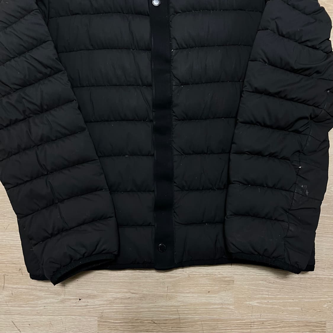 지프 JEEP 구스다운 와펜 경량패딩 점퍼 [블랙] XL/105 상품이미지3