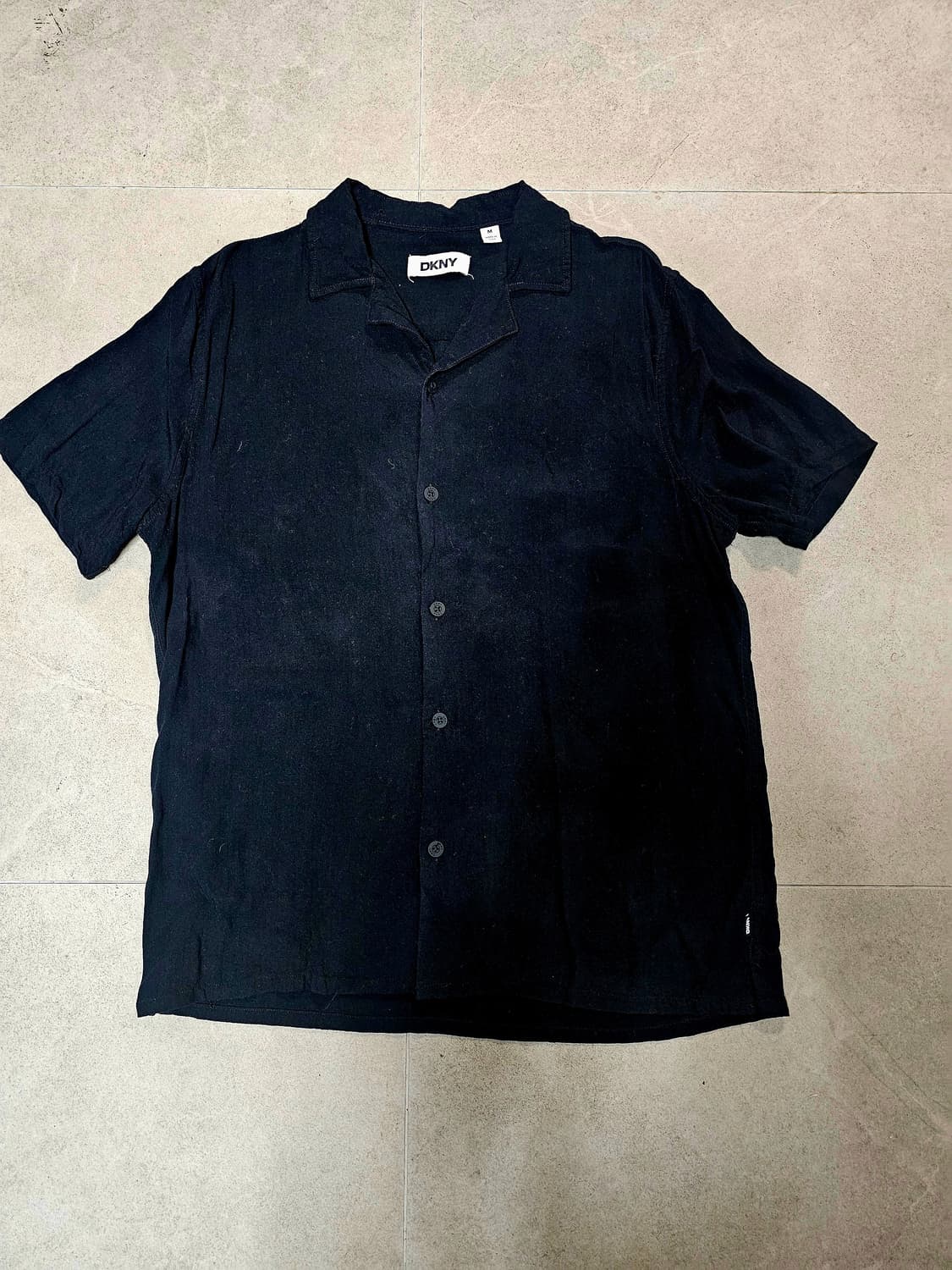 Dkny 블랙 반팔 셔츠 M 사이즈 상품이미지1
