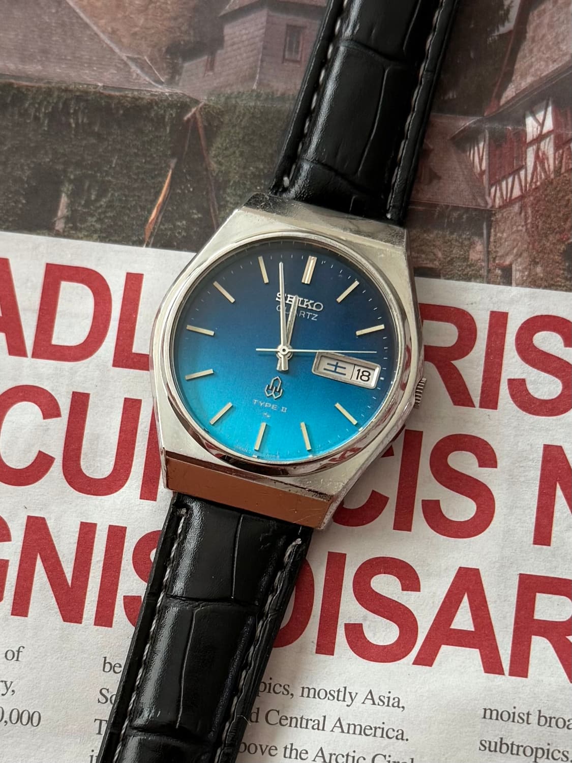 Seiko 세이코 Type II 그라데이션 데이-데이트 상품이미지1