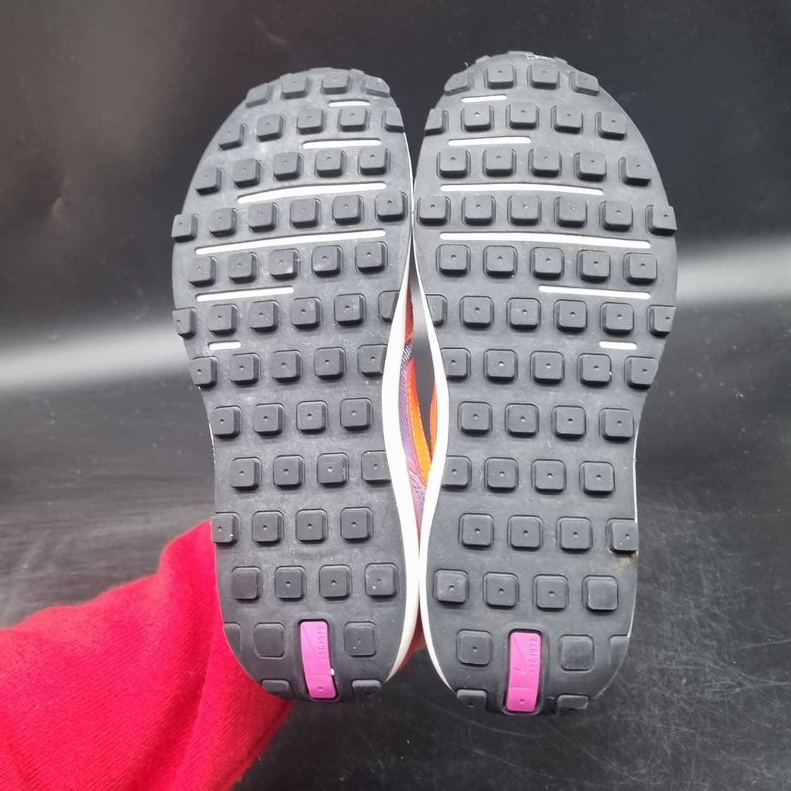 나이키 와플원 퍼플오렌지 스니커즈235 상품이미지3