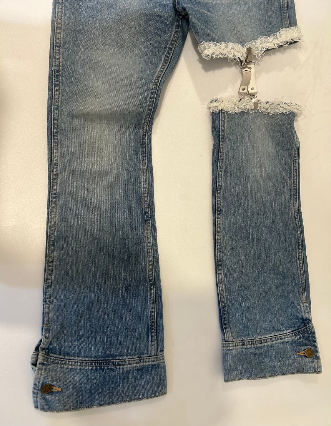 (희귀)Lee 가터벨트팬츠 더미스테리어스호텔 상품이미지4