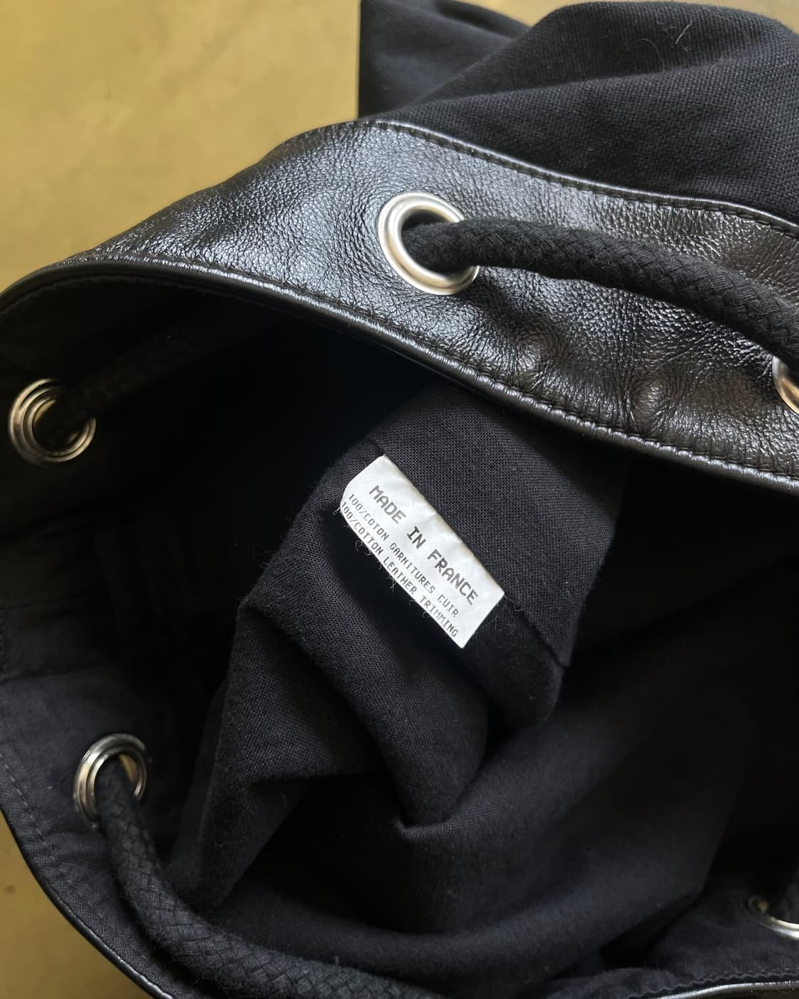 agnès b. Leather Trim Old Duffle Bag 상품이미지8