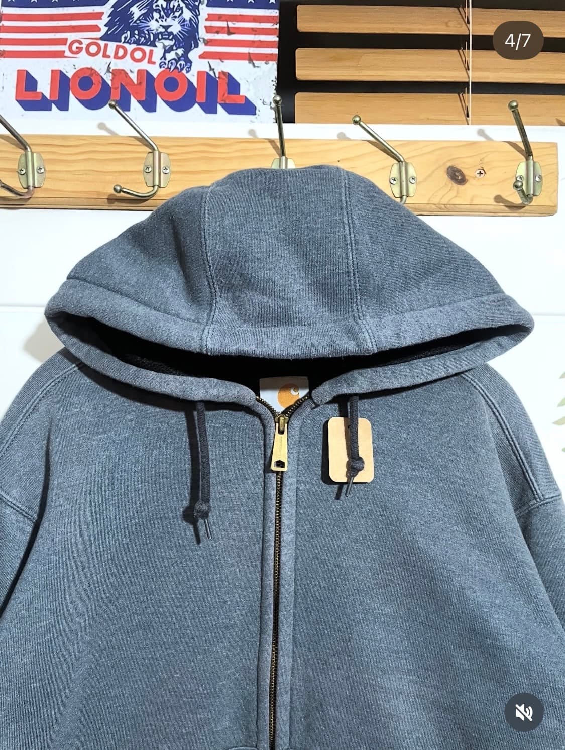 칼하트 써멀 후드집업 상품이미지4