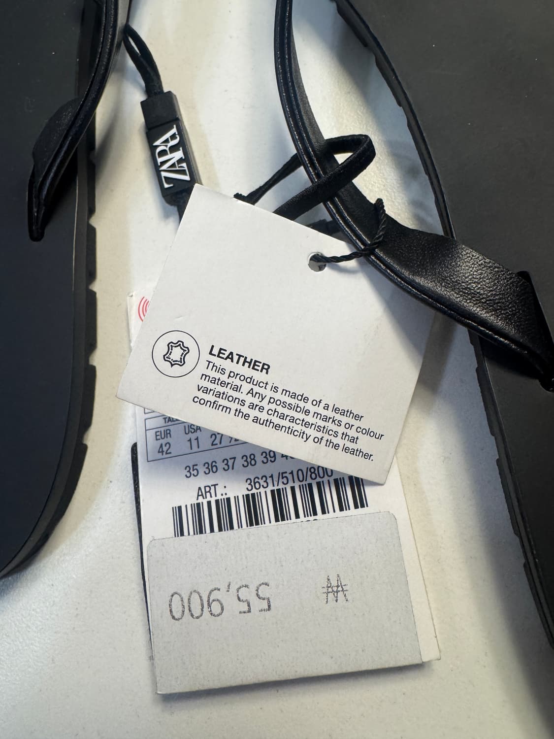 [42] 자라 쪼리 새상품 상품이미지6