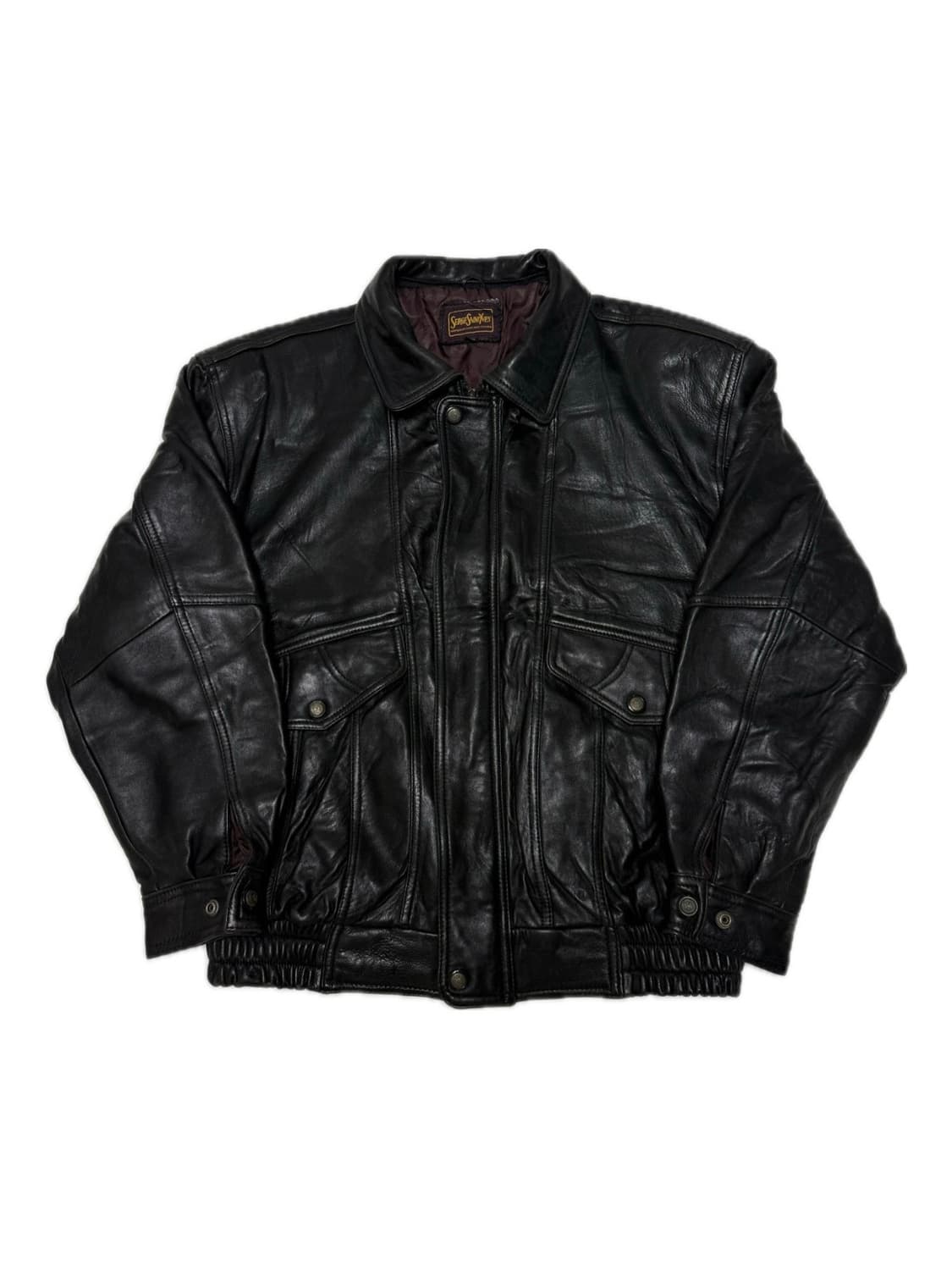 양가죽 봄버 라이더 자켓 XL 상품이미지1