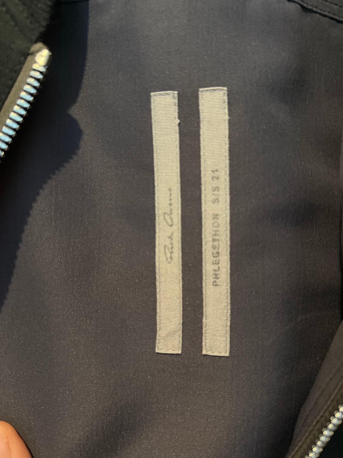 릭오웬스 21ss 플라이트 봄버 자켓 50sz 상품이미지6