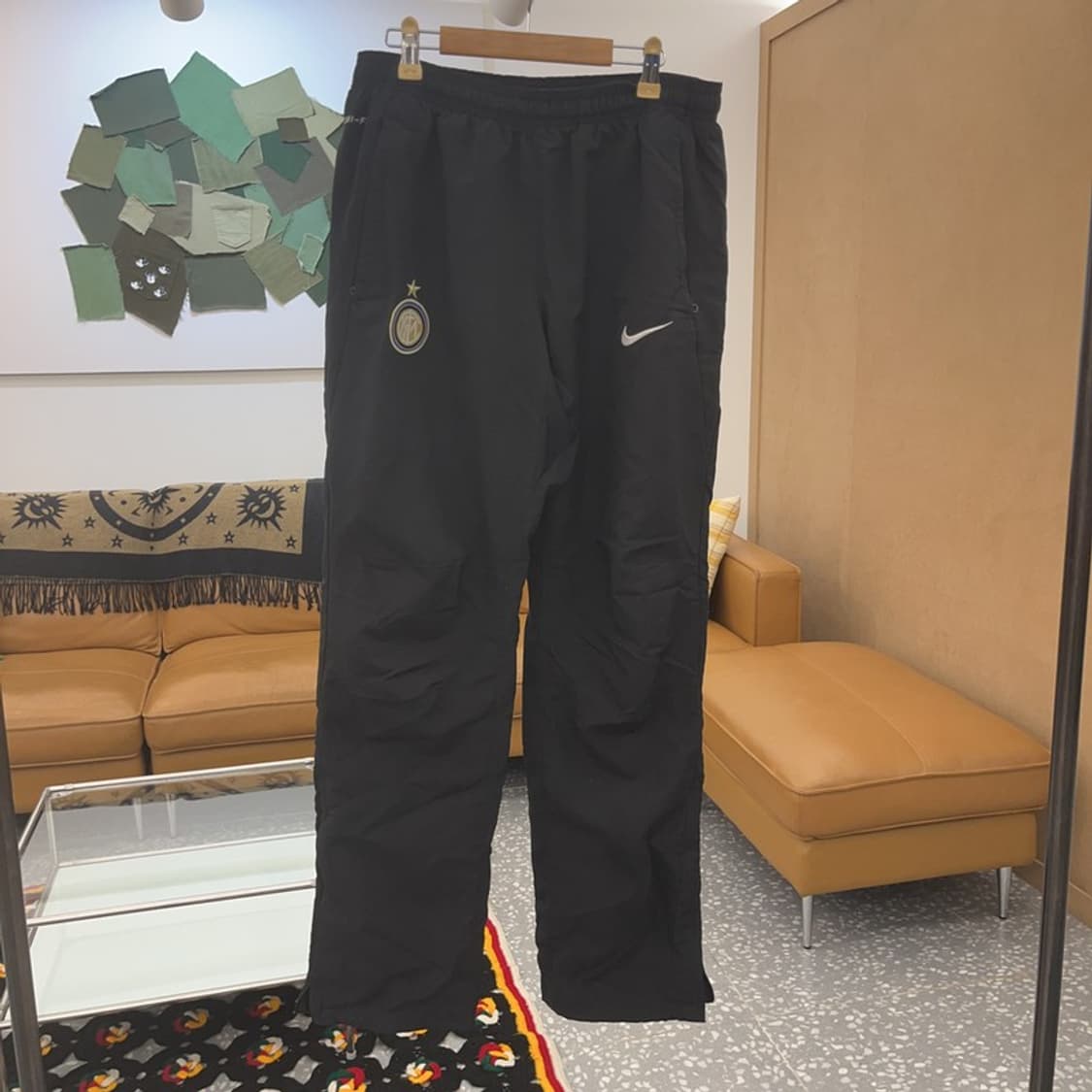 나이키 올드스쿨 T90 인터밀란 100주년 축구 트랙팬츠 M C06509 상품이미지3