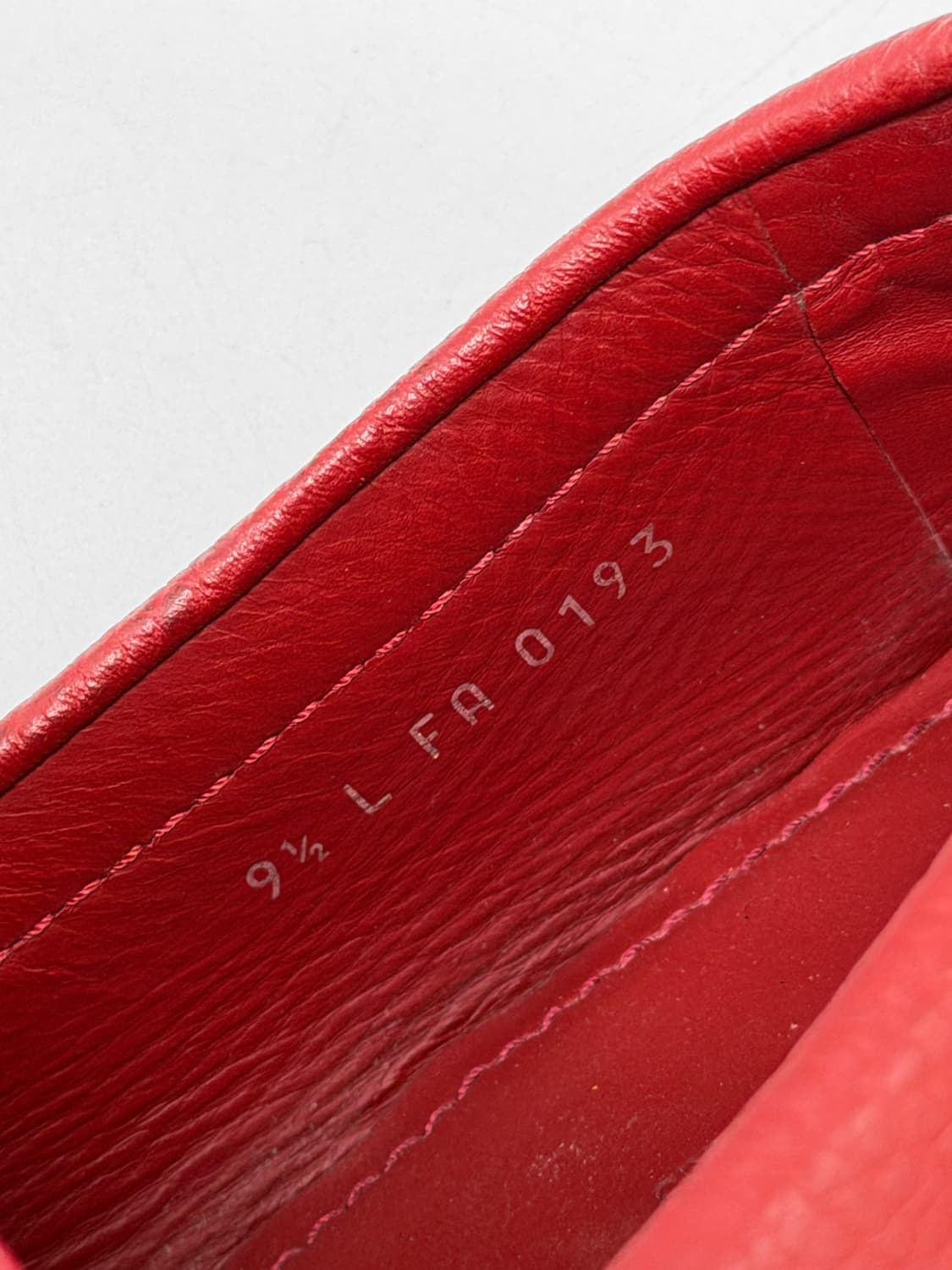 루이비통 페블 레더 드라이빙 슈즈 상품이미지9