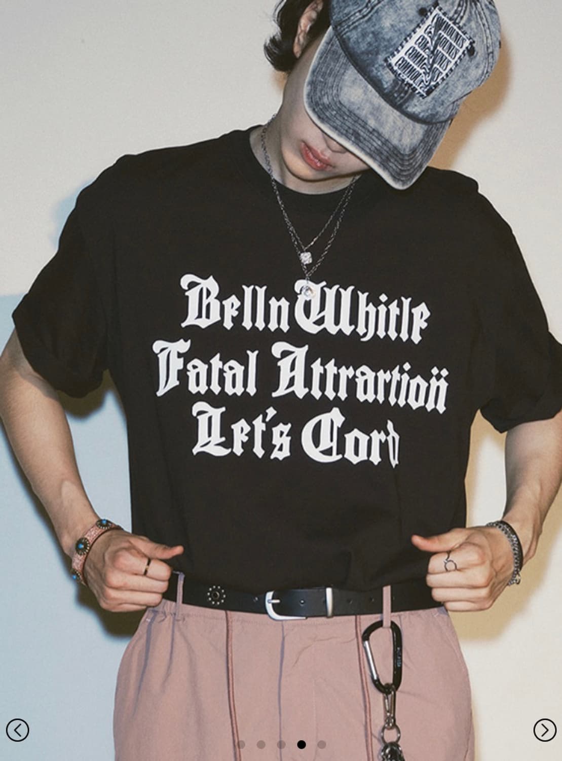 CORD FATAL ATTRACTION T-SHIRT_BK(반팔티) 상품이미지3