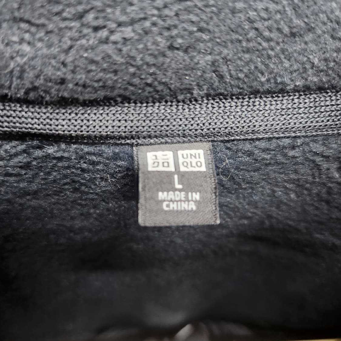 유니클로 컬러블록 후리스 집업 L(XL) 상품이미지5