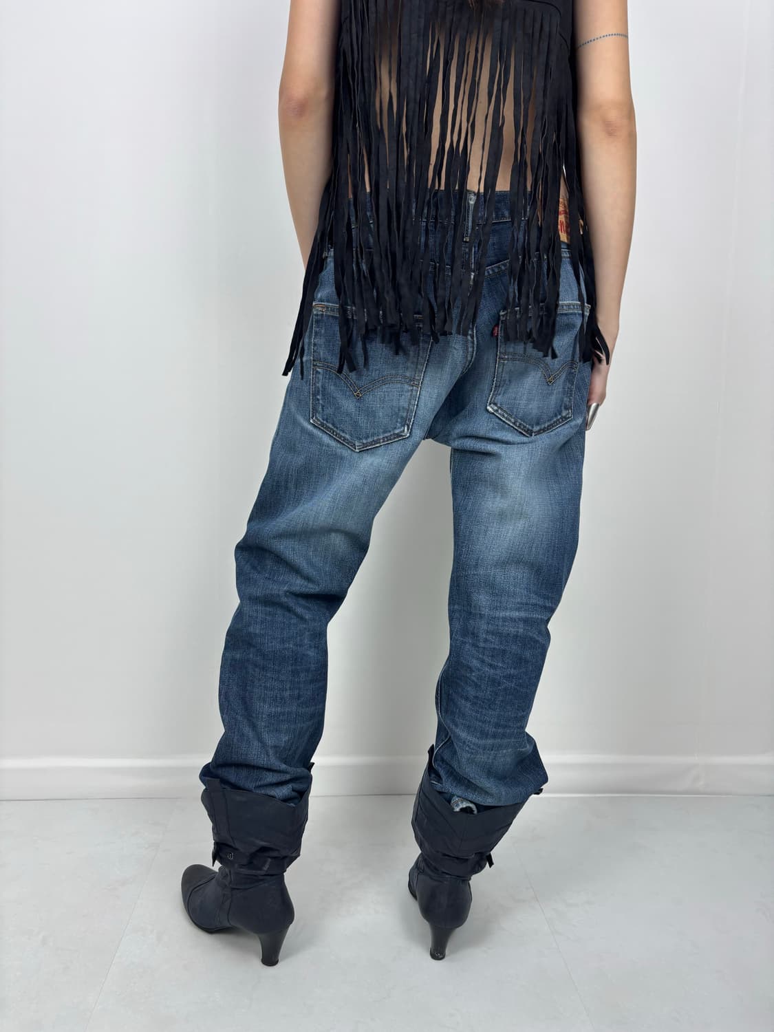 LEVIS 501 WASHED INDIGO 상품이미지2