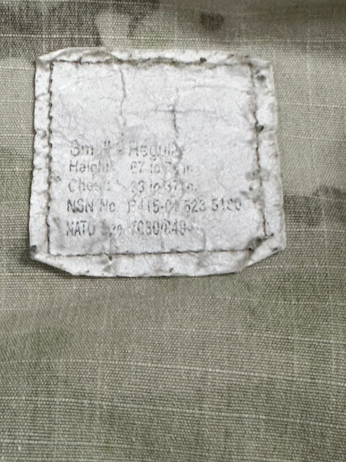 미군 OCP 멀티캠 전투복 상의 (S/R) (M) 상품이미지8