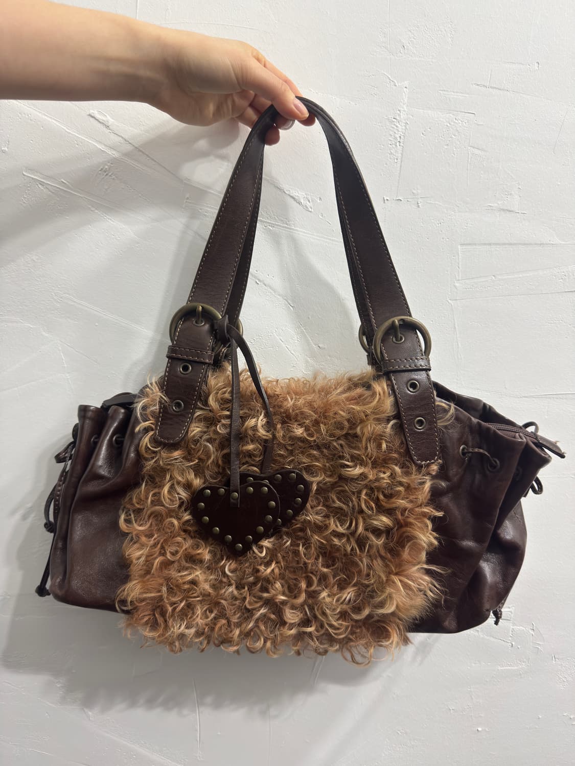 roberta gandolfi genuine fur&leather bag 상품이미지1