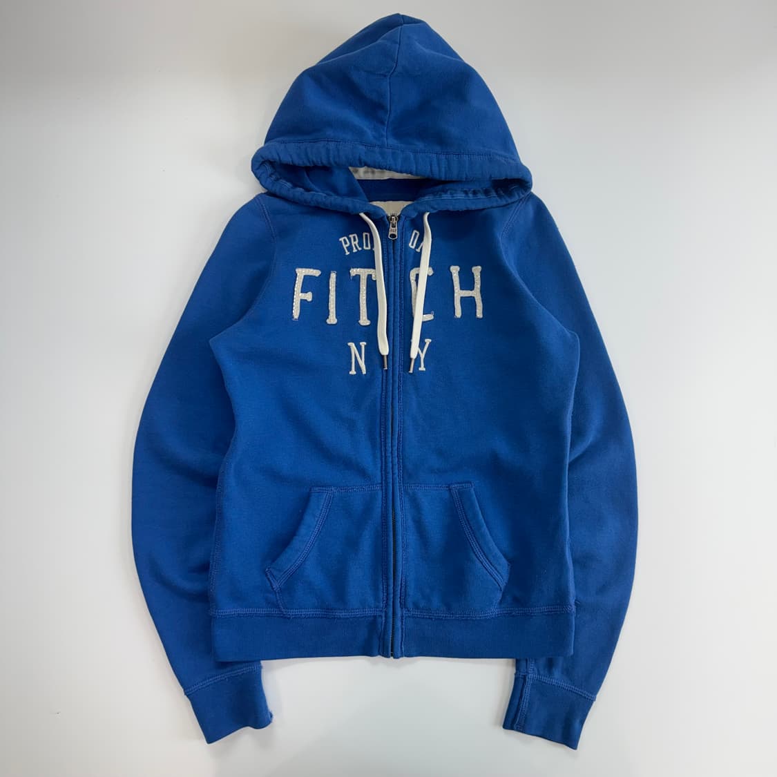 Abercrombie 아베크롬비 블루 후드집업 상품이미지3