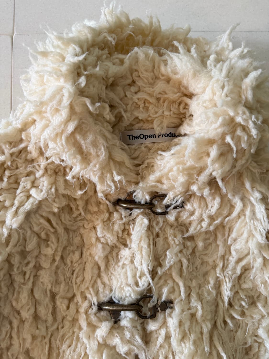 open yy 오픈와이와이 더플퍼자켓 아이보리 상품이미지6