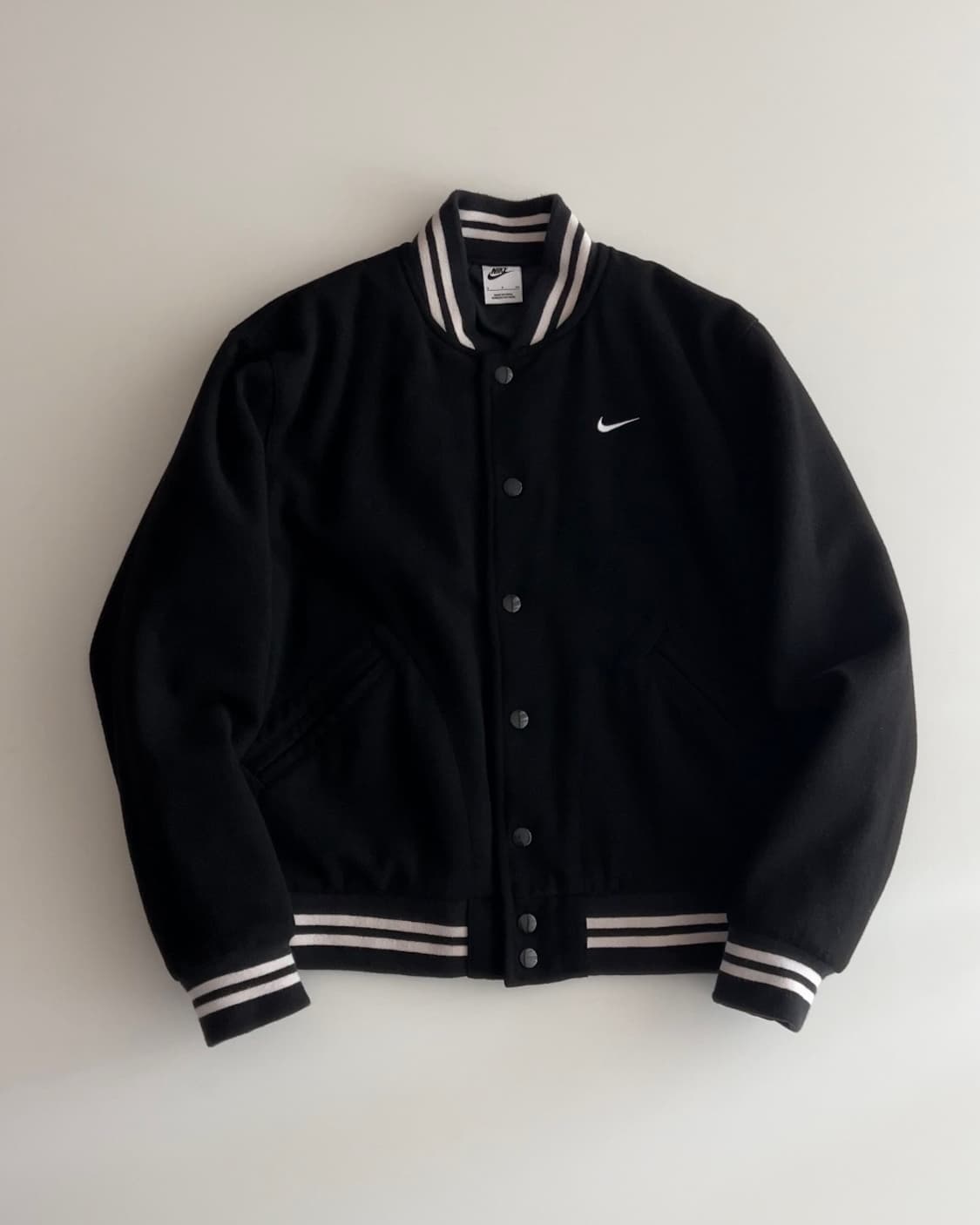 나이키 NSW 어센틱 바시티 울 자켓 S 상품이미지1