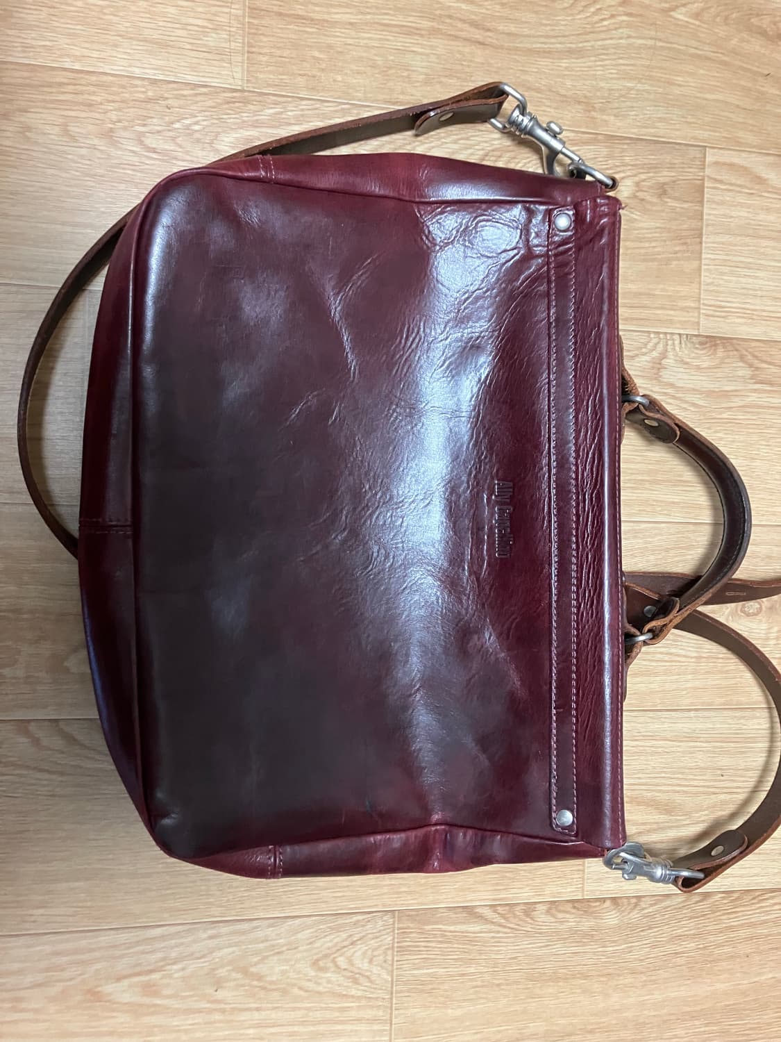 엘리카펠리노 버건디 사첼백 상품이미지2