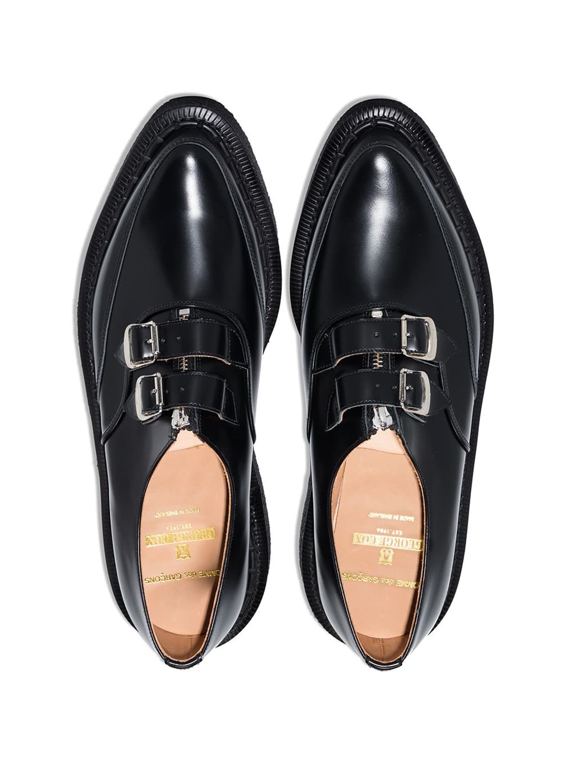 꼼데가르송 조지콕스 더블몽크 스트랩 슈즈 uk8 상품이미지9