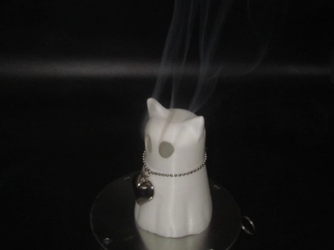 고스트캣 인센스 홀더 Ghost Cat Incense Holder 👻 상품이미지1