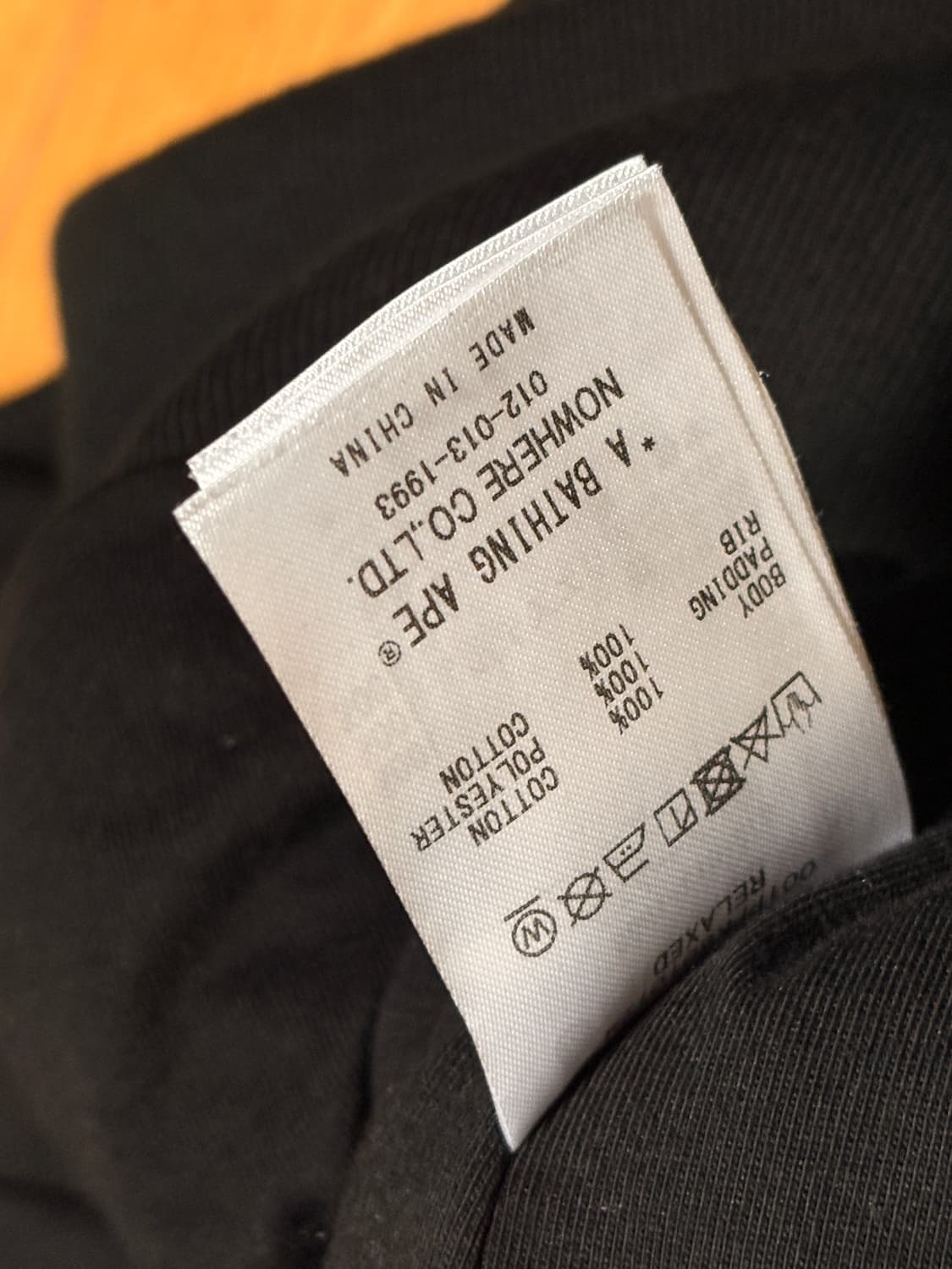 베이프 컬러지 로고 프린트 후드티 XL 상품이미지5