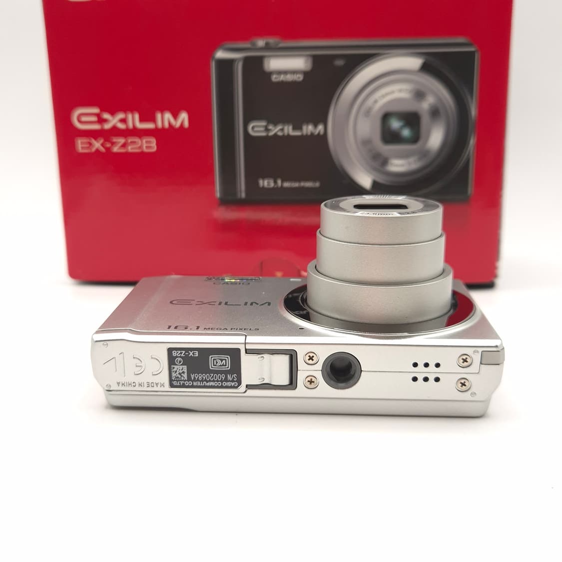 카시오 EX-Z28 실버 ✨ 깔끔한 미품 풀박스 감성디카 💕 상품이미지5