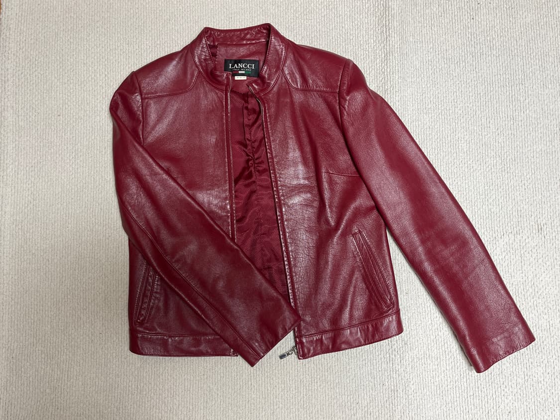LANCCI) 란찌 양가죽 자켓 상품이미지1