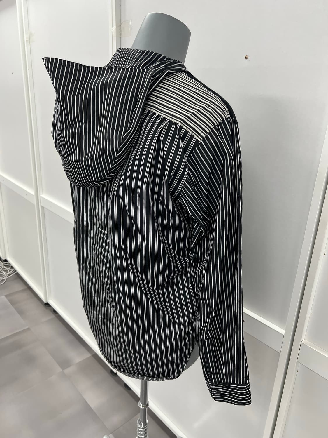 꼼데가르송 옴므 플러스 후드 도킹 셔츠 상품이미지2