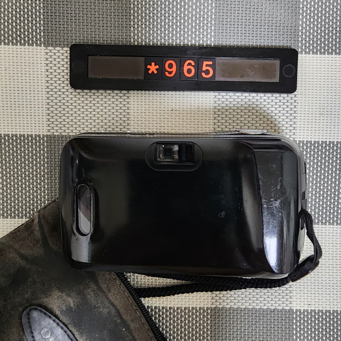 올림푸스 뮤 1 블랙바디 필름카메라 파우치포함 상품이미지4