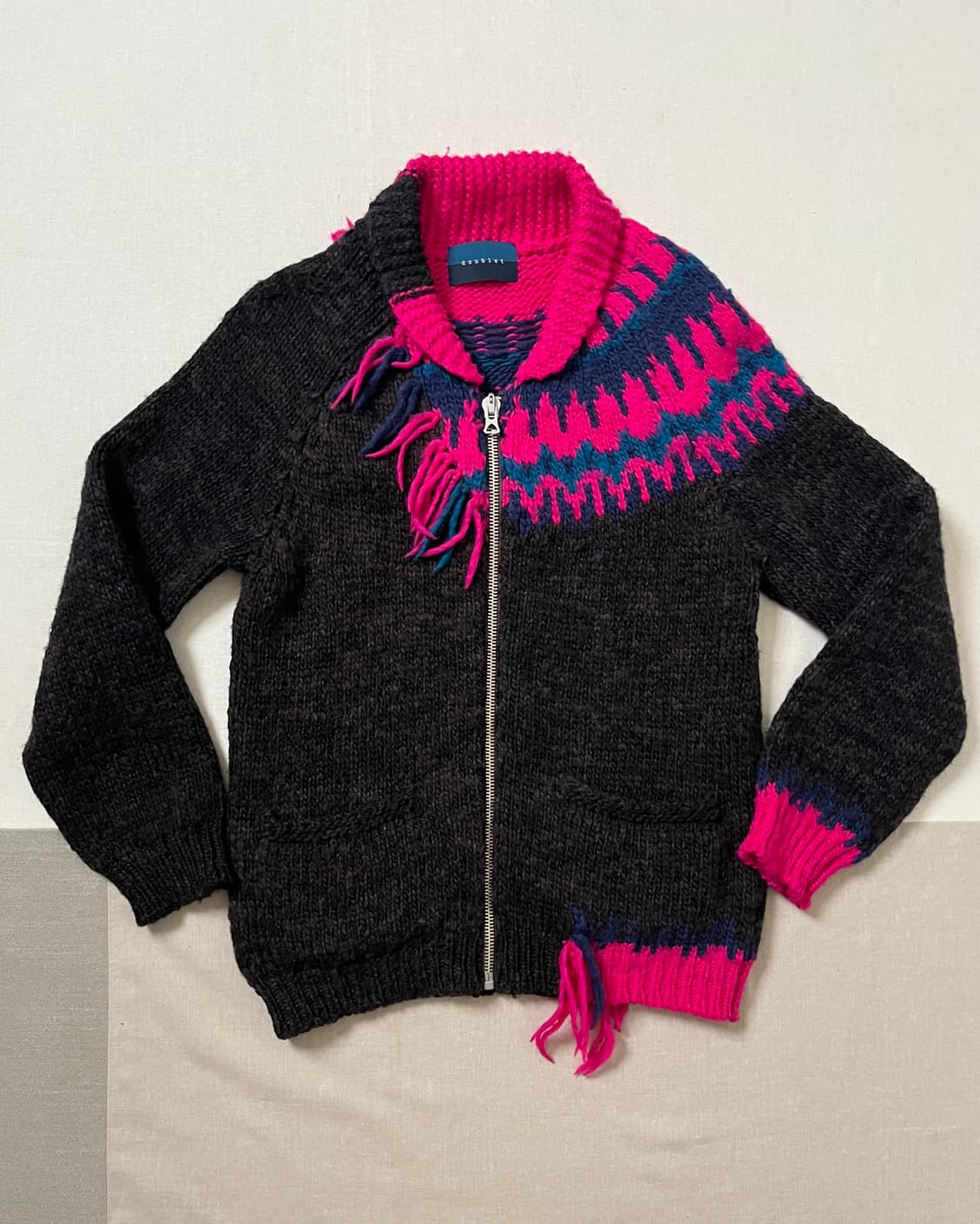 더블렛 노르딕 코위찬 자켓 doublet 14aw 가디건 상품이미지1