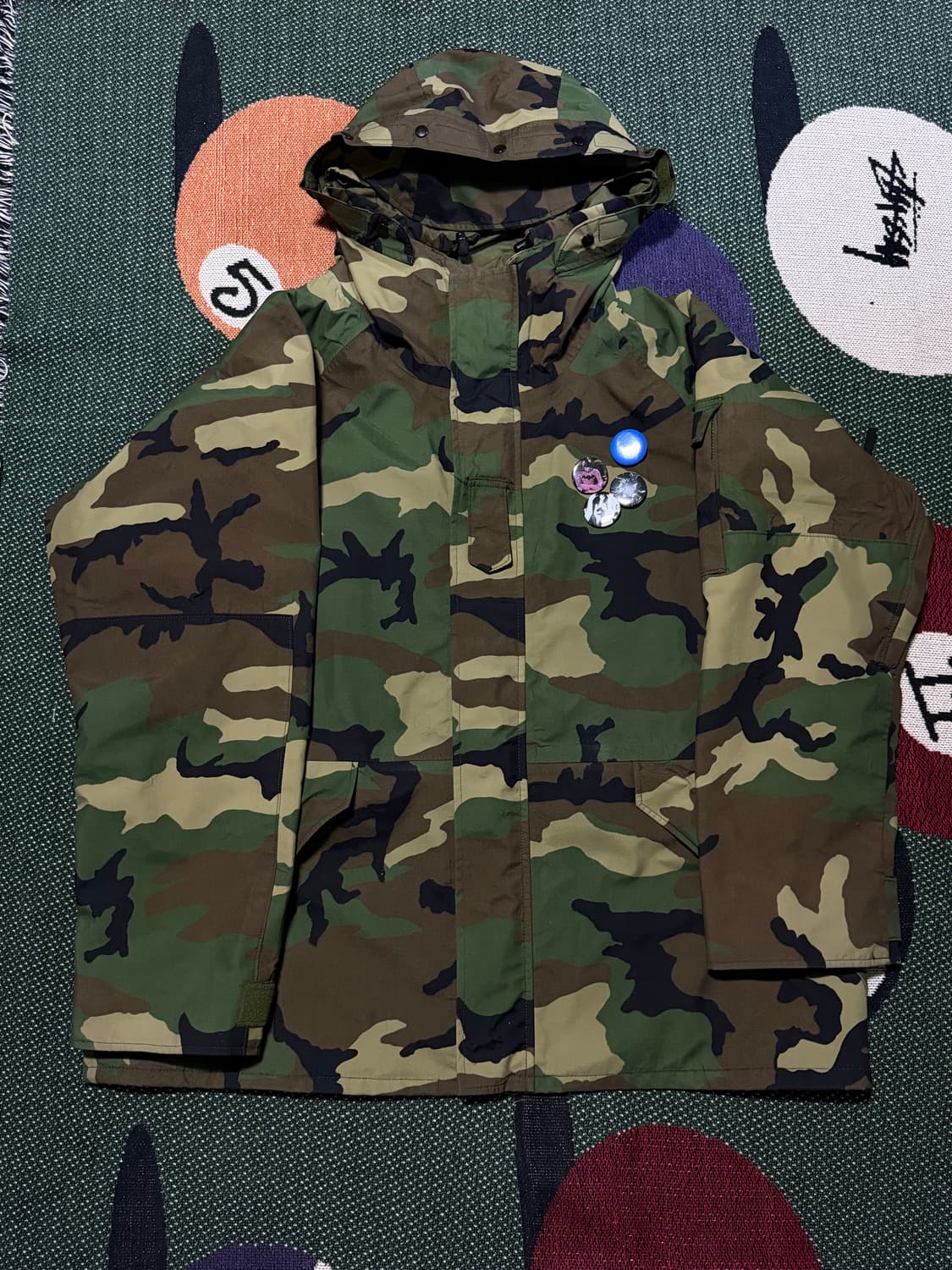 [XL] 미군 오리지널 우드랜드 고어텍스 자켓 상품이미지1