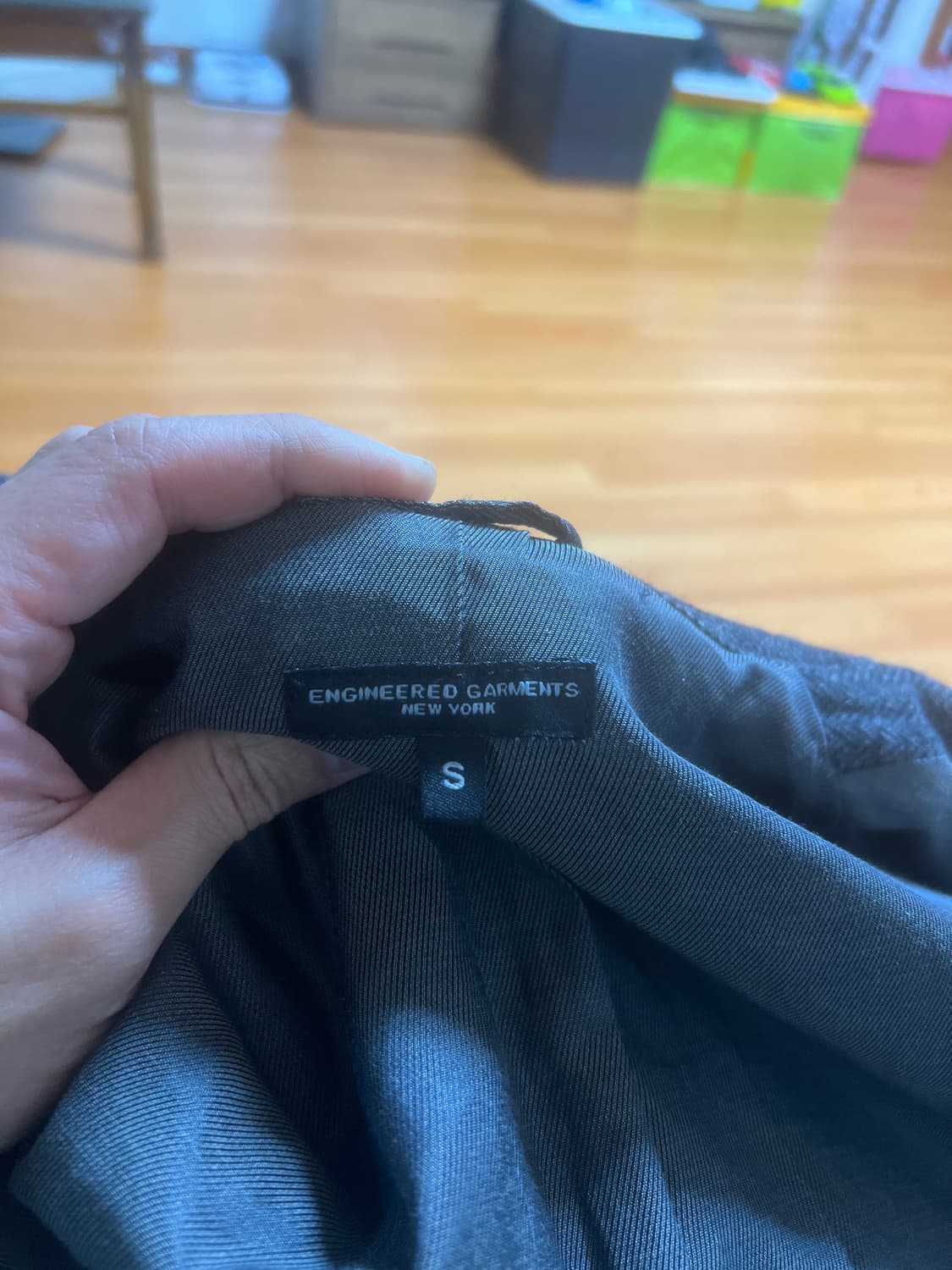 엔지니어드 가먼츠 헤링본울 더블자켓 s 상품이미지4