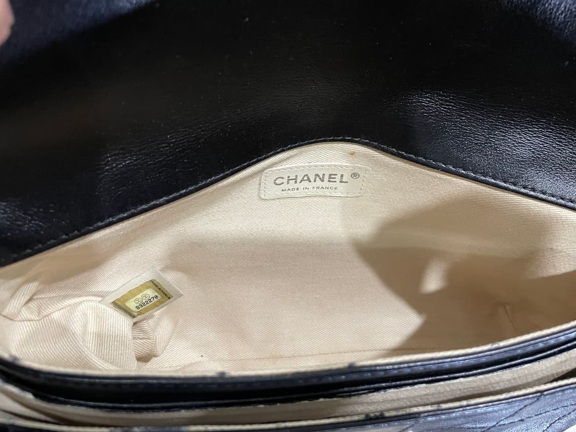 샤넬 블랙 가죽 숄더백 정품 상품이미지4