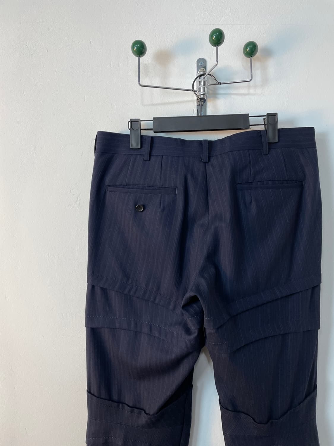 꼼데가르송 옴므 플러스 스트라이프 팬츠 상품이미지6