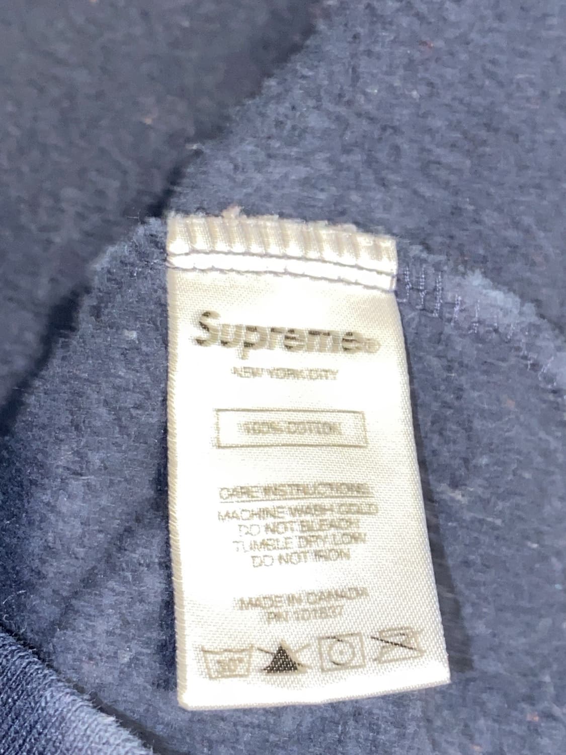 17FW 슈프림 블록 후드티 상품이미지4